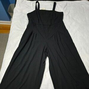 NWT Black  Ava and Viv Tank Sleeve Jumper